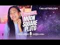 Gravity🖤Moon Square Pluto in Synastry