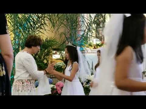 Alexis D'Souza's First Holy Communion