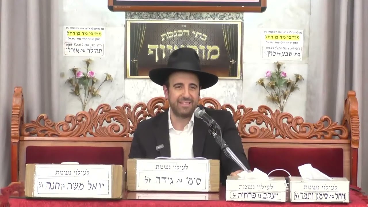 הרב מאיר אליהו   •   חול המועד פסח