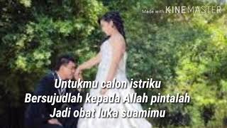 Download lagu Status WA Puisi Untukmu calon istriku mp3