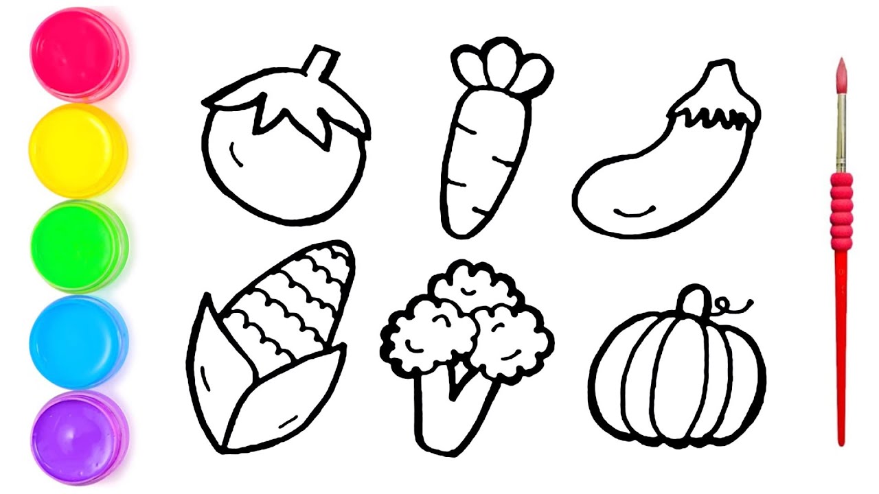 Watch Now DESENHANDO E PINTANDO LEGUMES PARA CRIANÇAS 🍅🥕🍆🌽🥦🥗 DRAWING VEGETABLES FOR KIDS | DESENHO DE PINTAR DESENHANDO E PINTANDO LEGUMES PARA CRIANÇAS 🍅🥕🍆🌽🥦🥗 DRAWING VEGETABLES FOR KIDS | DESENHO DE PINTAR