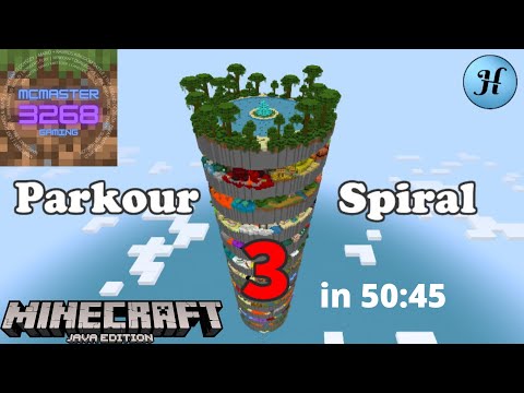 Minecraft - Parkour Spiral 3 in 50:45 [Java]