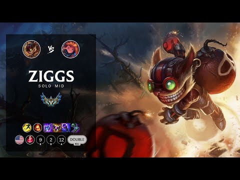 Ziggs Mid vs Zoe - NA Challenger Patch 12.15