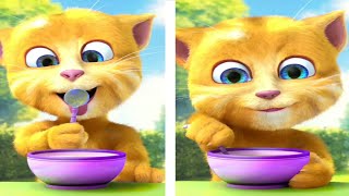 Talking Ginger Eating
