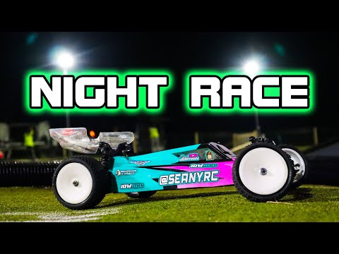 Epic RC Car Race!. At Night! Race Vlog With Schumacher L1R Vs Team Associated
