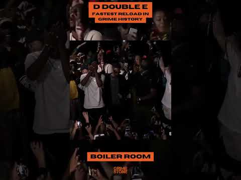 Fastest Reload in Grime 🔥 - D Double E
