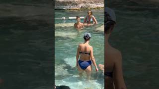 ☀️The Wonder Of Nature Fun Pamukkale Turkey -Nice Day❤️? #pamukkale #cleopatra