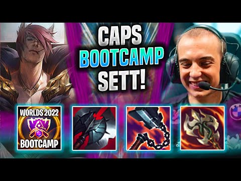 CAPS BRINGS BACK SETT! - G2 Caps Plays Sett Mid vs Talon! | Season 2022