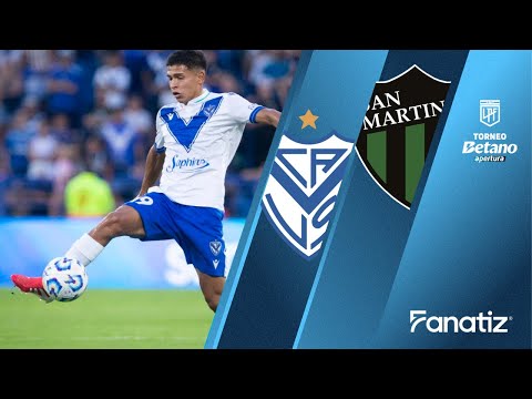 Velez Sarsfield 1-0 San Martín San Juan - Game Highlights | #TorneoApertura2025
