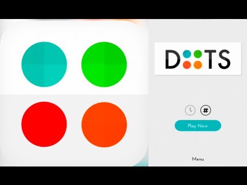 DOTS: A Game About Connecting - Gameplay Part 1 (iPhone, iPad, Android) - YouTube
