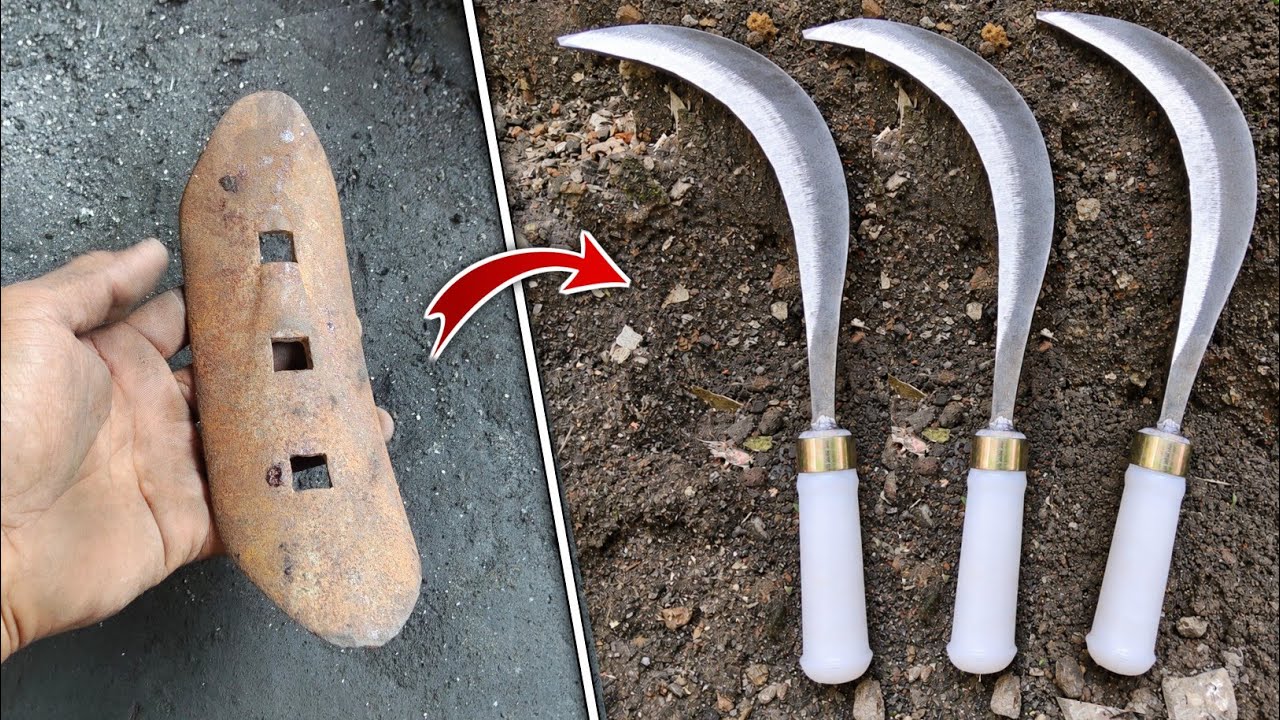 Making A Hasiya From Tractor Plough | How To Make katari | Hasiya kaise banaye | Hasiya | katari 