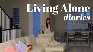 living alone diaries | productive day cleaning the house