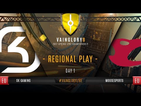 SK Gaming vs mousesports - 2017 Unified Western Spring Live Championship - Day 1