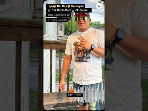 Hijo🤠 Del Rey 🫅 De Reyes🦅 Set Corto Para🗽 El Hermano 🫂 En Chicago🇺🇸 Tito El Cachorro🏛️