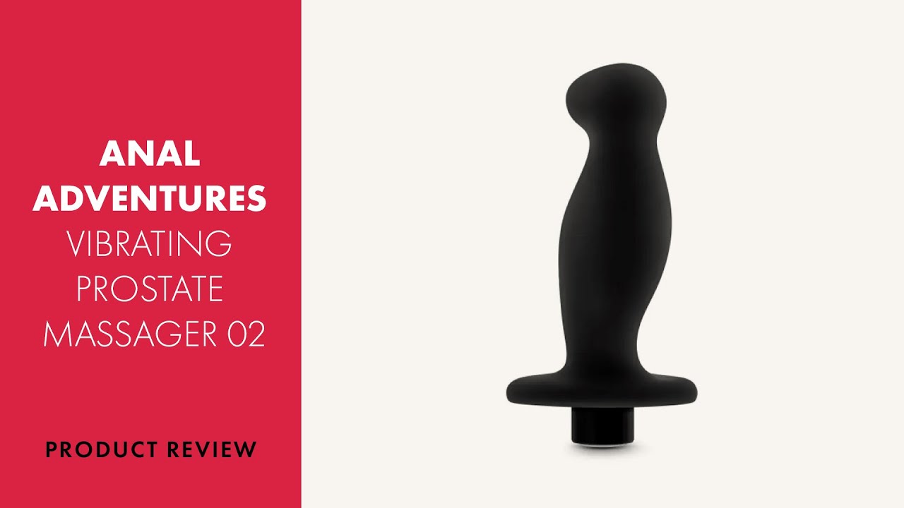 Anal Adventures - Platinum - Vibrating Prostate Massager 2 - Pabo Anal Adventures - Platinum - Vibrating Prostate Massager 2 - Pabo