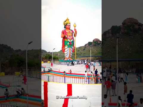 92 Feet Theerthagiri Murugan Statue 🦚💫 #ranipet #vellore #trending #tamil #shorts #viralvideo