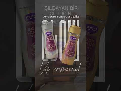 Duru Body Scrub Duş Jeli ile Glow Up zamanı!​
