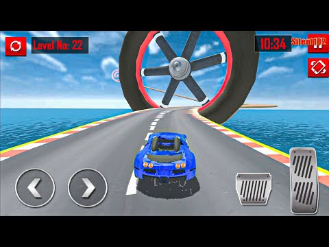 Mega Ramp Car Stunts Racing Impossible Tracks 3D #23 - Android Gameplay