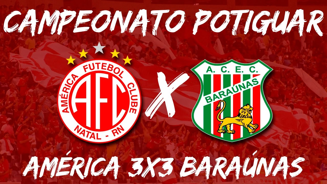América Empata com baraúnas
