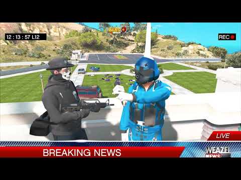 SLKC BALLAS VS LOST MC Gang fight💜🖤Stay tuned with weazel news #SLKC #BALLAS #LOSTMC