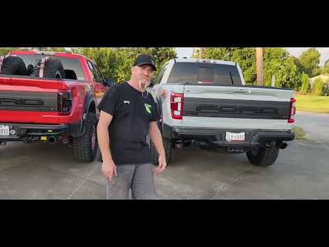 Raptor R exhaust comparison Borla Catback vs Stock
