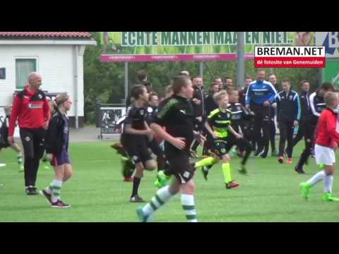 01-07-2017 Wedstrijdje Jeugd tegen 1e selectie SC Genemuiden