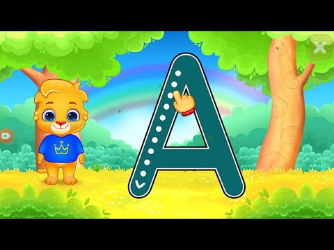 The Wheels on the Bus Nursery Rhymes | Learn ABC'S | Games for Kids
