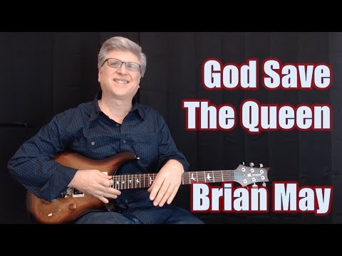 Brian May - God Save The Queen (excerpt with TAB)