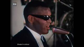 Ray Charles - 'Hallelujah I Love Her So' live [Colourised] 1961