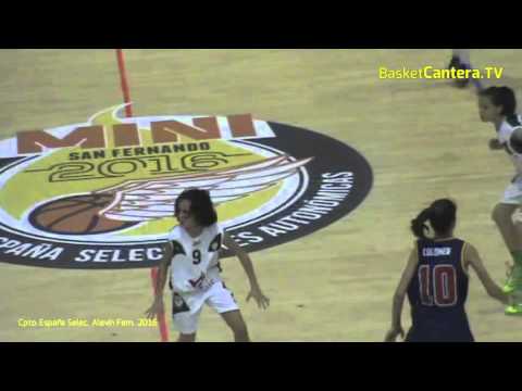 U12F - Highlights FINAL Alevín Fem. CATALUÑA vs. ANDALUCÍA. Cpto.España 2016 (Basketantera.TV)