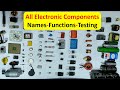 All Electronic Components Names Functions Testing Pictures And Symbols Smd Components
