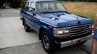 1989 Toyota land cruiser FJ62 oldtimer te koop