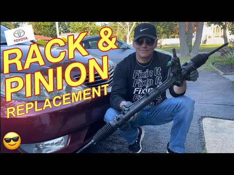 TOYOTA CAMRY RACK & PINION REPLACEMENT - How to Replace a Toyota Rack and Pinion and Save $1000!!!