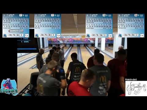 2022-10-15 [Bowling Elitserien] Ludvika BK -BK Joker [Bana 1-6]