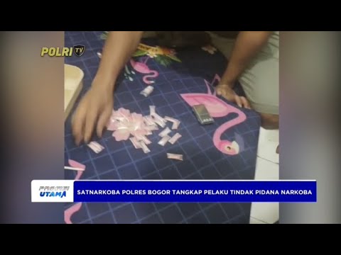 SATNARKOBA POLRES BOGOR TANGKAP PELAKU TINDAK PIDANA NARKOBA