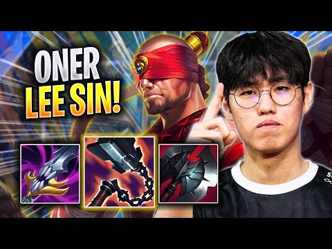 ONER IS SUPER CLEAN WITH LEE SIN! - T1 Oner Plays Lee Sin JUNGLE vs Viego! | Season 2023