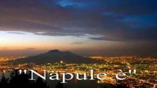 Video thumbnail of "NAPULE E'       PINO DANIELE"
