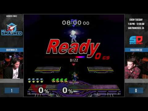 Get Smashed #121 - Winner Finals: ABAP|NMW (C. Falcon) vs Boulevard (Luigi)