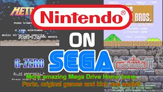 Nintendo on Sega?!  More great Mega Drive / Genesis homebrew