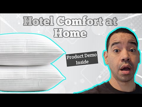 Best Hotel Pillows at Home? 🛏️ Viewstar Queen Size Pillow Review!