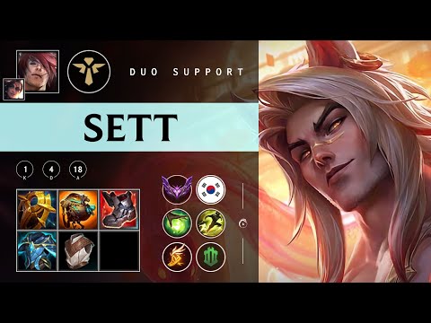 Sett Support vs Thresh - KR Master Patch 25.22