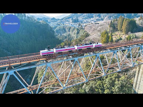Trying Japan's Lovely Hand-Made Train on Abandoned Railroad | Amaterasu Railway