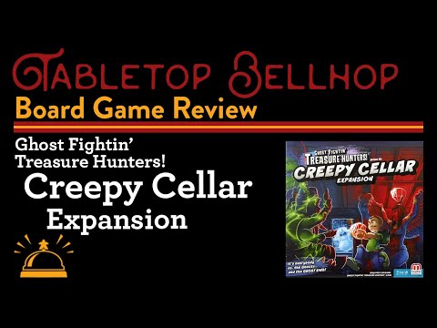 What Does the CREEPY CELLAR Expansion add to the kids' board game Ghost Fightin' Treasure Hunters?