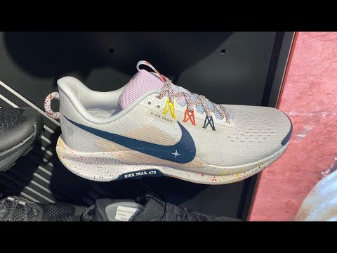 Nike Pegasus Trail 5 (Summit White/ Football Grey/ Pink Foam/ Armory Navy) - Style Code: DV3864-102