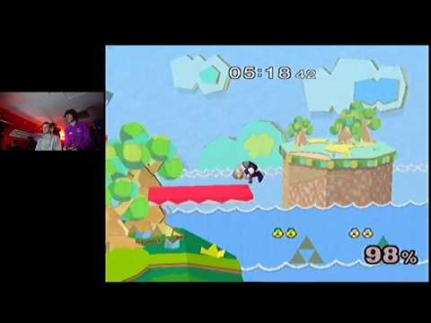 Pafos (Sheik) vs Woof (Green Sheik) - 4Qs Melee #128