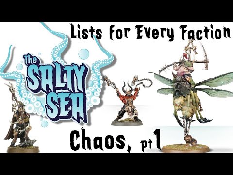 Warcry 2.0 - Chaos pt1 - Starter Lists for Every Faction