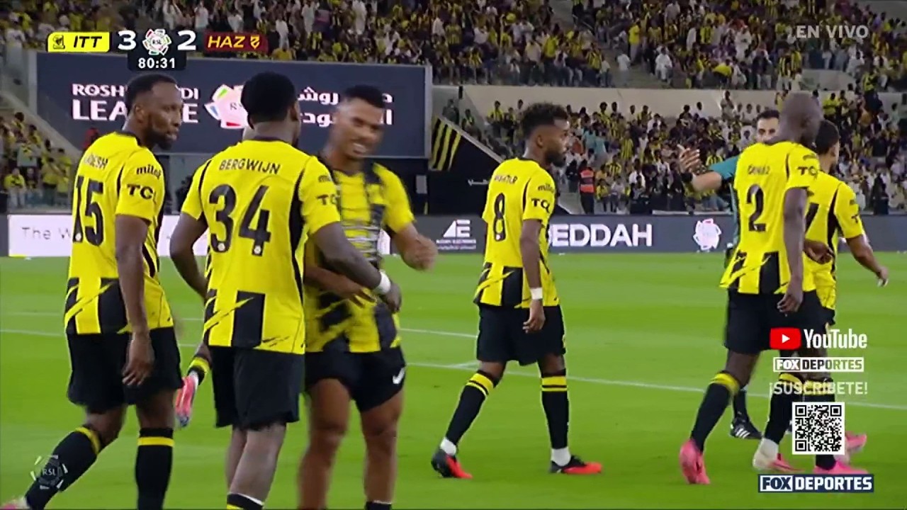 💪🏼 GOL DE BERGWIJN | Al Ittihad 3-2 Al Hazem | Jornada 3 | SPL 2026