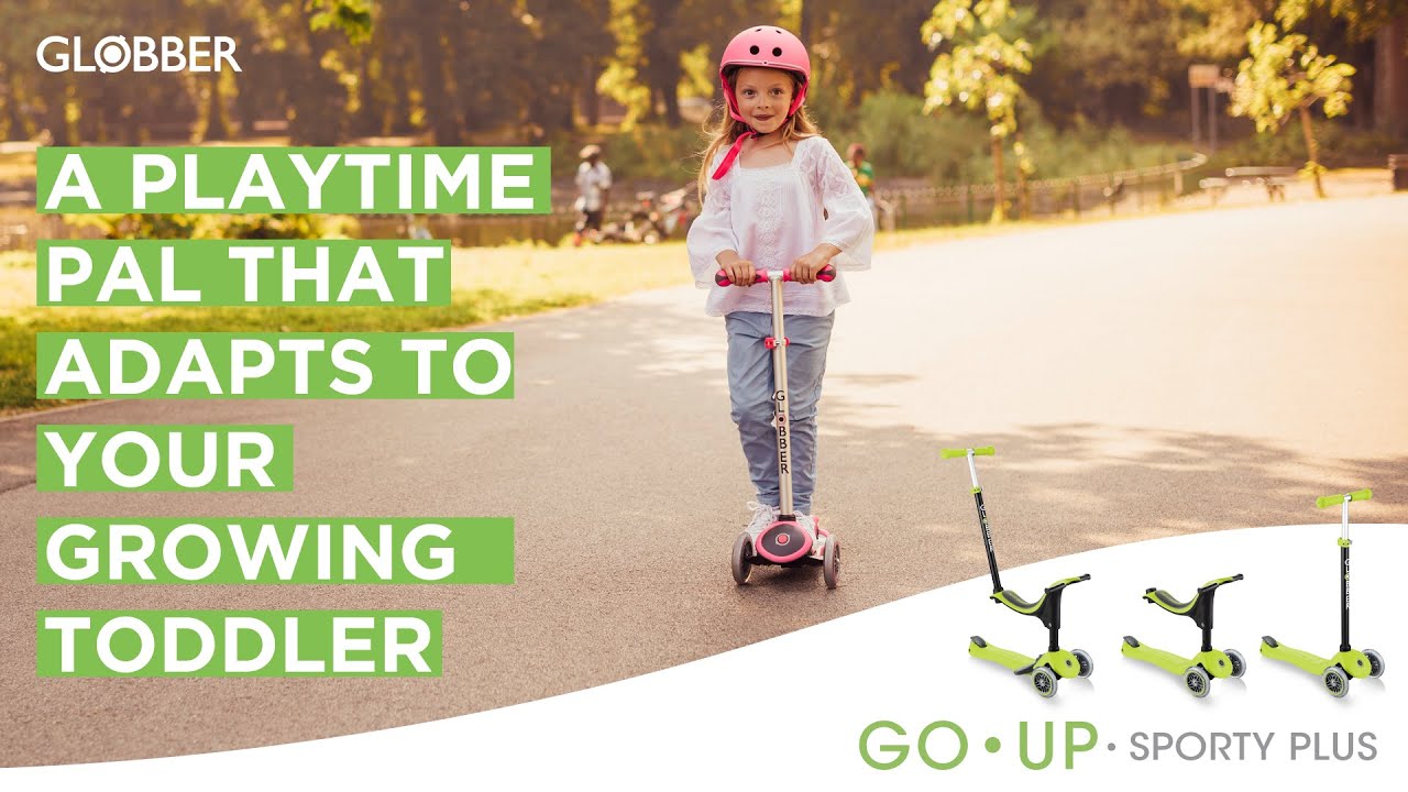 Globber - Koloběžka Go Up Sporty Plus Deep Pink