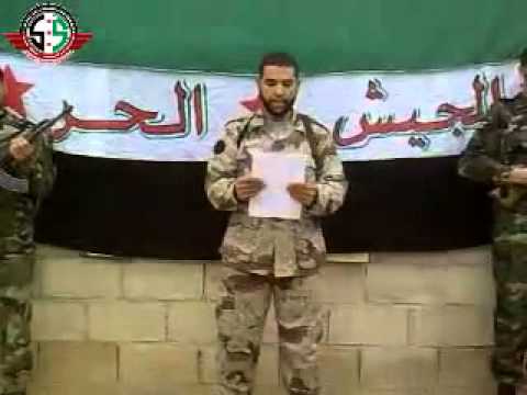 بيان الرقيب أول أحمد عيسى الدرويش من مرتبات كتيبة أسامة بن زيد في ريف إدلب