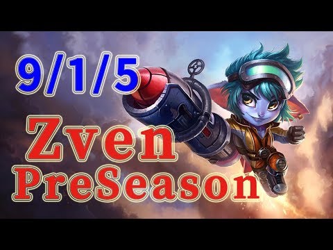 TSM Zven Tristana ADC vs Ezreal Patch 7.24